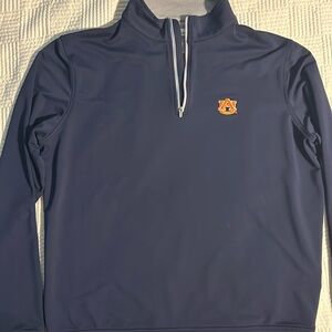 Peter Millar Auburn University Quarter zip pullover